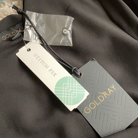 2/$20🌻 NWT gorgeous Goldray Nellin flounce sleeve  blouse - Picture 9 of 9